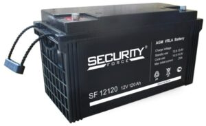 Аккумулятор Security Force SF 12120 12V 120Ah 410x224x226мм 35кг - фото